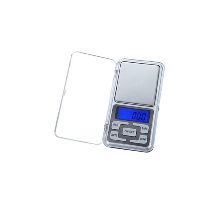 ترازو دیجیتال جیبی دکمه ژله ای 200 گرمی