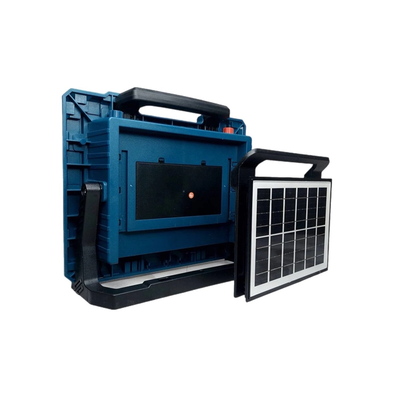 چراغ پروژکتور شارژی خورشیدی 400 وات W8109-2