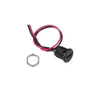 کانکتور مادگی تایپ C مهره خور پنلی سیم دار