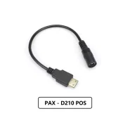 تبدیل شارژر دستگاه کارت‌خوان پکس PAX D210