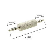 فیش دو سر نری AUX استریو فلزی