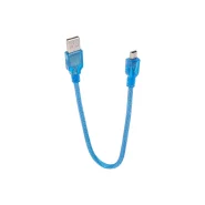کابل تبدیل USB-A به Mini USB شیلددار 30 سانت