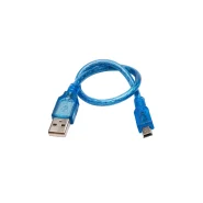 کابل تبدیل USB-A به Mini USB شیلددار 30 سانت