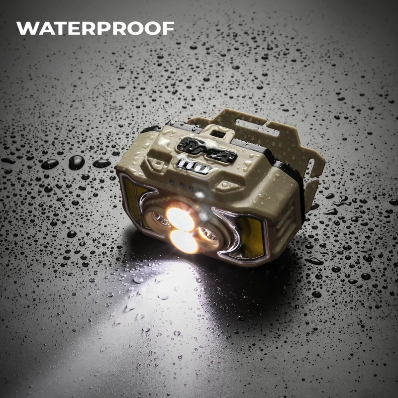 چراغ پیشانی COB+4 led مدل HX-815