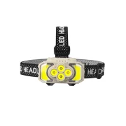 چراغ پیشانی COB+4 led مدل HX-815