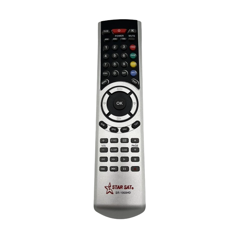 ریموت کنترل رسیور استارست SR-1000HD | جت جانبی