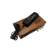 آمپلی باکس دار دو خروجی باند و یک خروجی ساب 100 وات با آداپتور