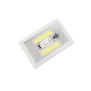 چراغ اضطراری طرح کلید COB HY-802 باتری خور ولوم دار