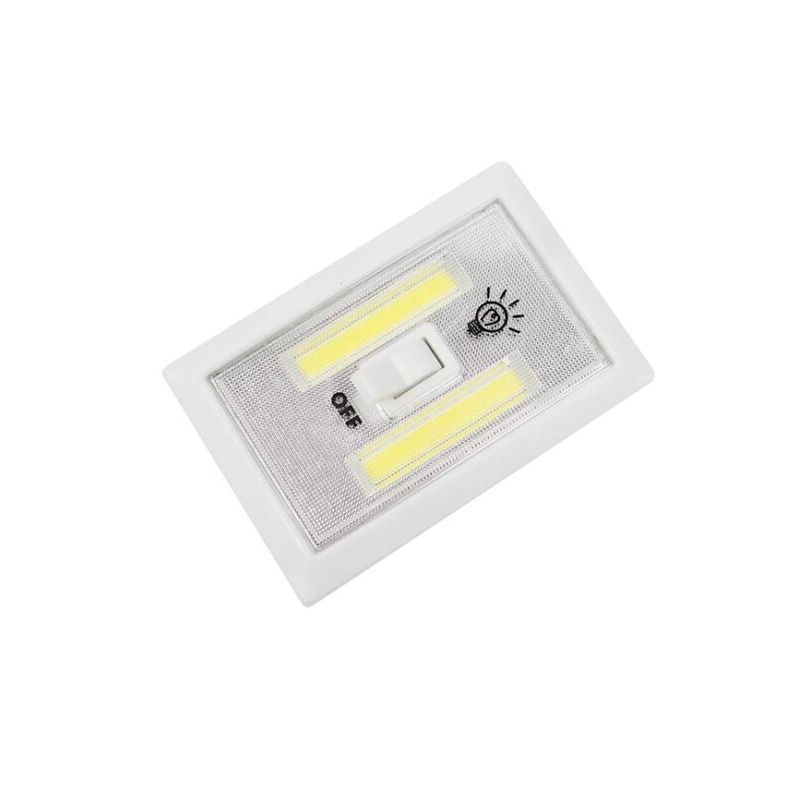 چراغ اضطراری طرح کلید COB HY-802 باتری خور ولوم دار