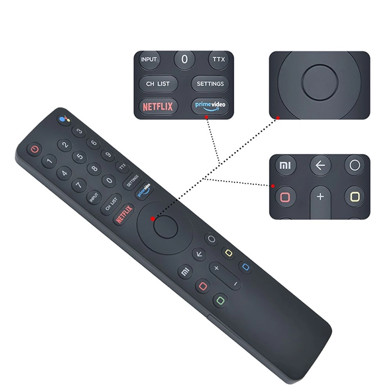 ریموت کنترل هوشمند تلویزیون شیائومی مدل Bluetooth Voice Remote Control XMRM-010