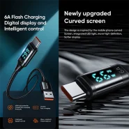 کابل شارژ USB به تایپ سی صفحه دار مک دودو 1.2 متر مدل Mcdodo CA 1080