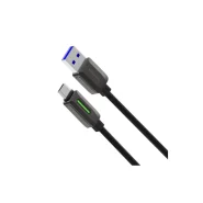 کابل شارژ تایپ سی 1.2 متری پاورولوژی مدل Powerology PCABXGH122BK