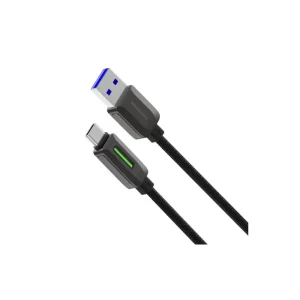کابل شارژ تایپ سی 1.2 متری پاورولوژی مدل Powerology PCABXGH122BK