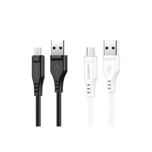 کابل شارژ میکرو USB ایس فست با طول 1.2 متر و شدت جریان 2.4 آمپر مدل Acefast C3-09