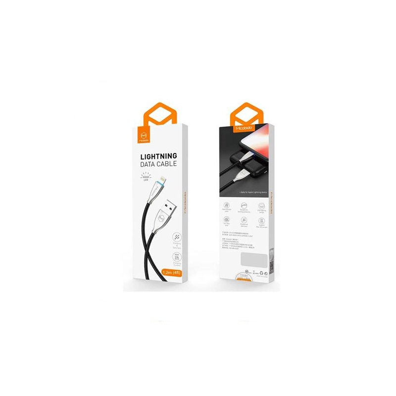 کابل شارژ USB به لایتنینگ 1.2 متری مک دودو مدل Mcdodo 5700